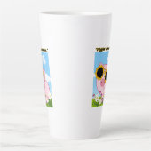 Anführungsschwein - Ferkel bei Kälte Milchtasse (Vorderseite)