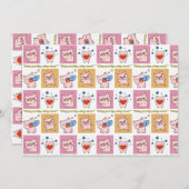 Anführungsstriche Einladung (Vorne/Hinten)