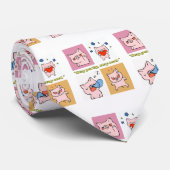 Anführungsstriche Krawatte (Gerollt)