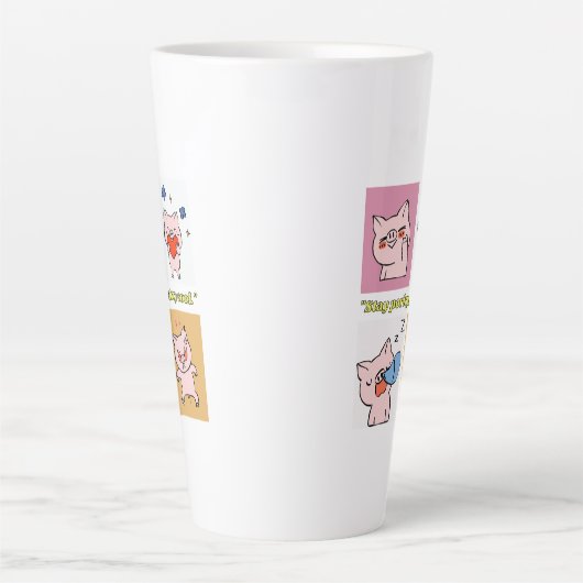 Anführungsstriche Milchtasse (Vorderseite)