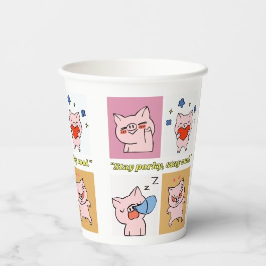 Anführungsstriche Pappbecher (Rückseite)