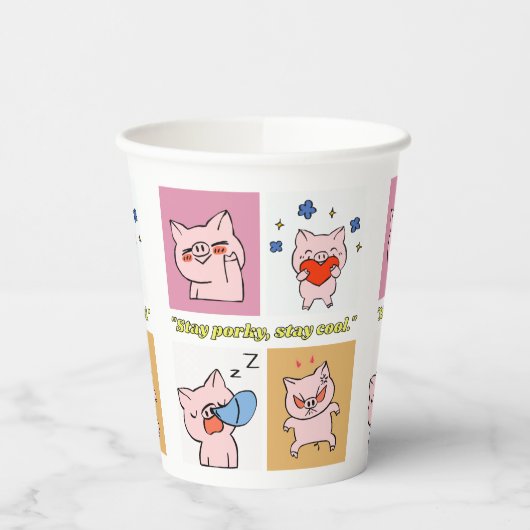 Anführungsstriche Pappbecher (Links)