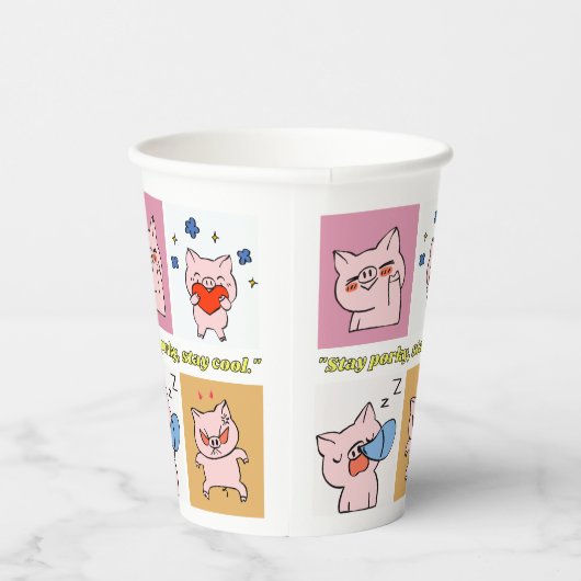 Anführungsstriche Pappbecher (Rechts)