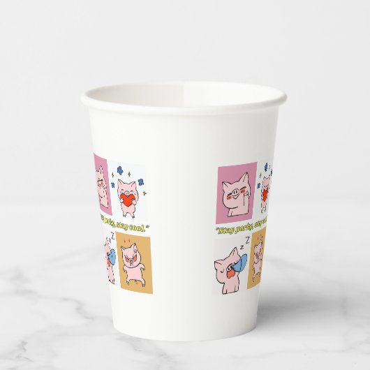 Anführungsstriche Pappbecher (Links)