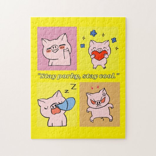 Anführungsstriche Puzzle (Vertikal)