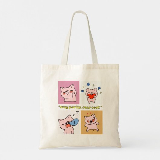 Anführungsstriche Tragetasche (Rückseite)