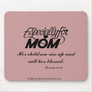 Anführungszeichen für den Muttertag Mousepad
