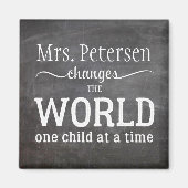 Anführungszeichen für die weißen Typografie auf de Magnet (Vorne)