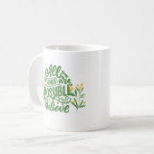 Anführungszeichen für grüne Bedeutung Kaffeetasse (Vorderseite Links)