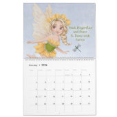 Anführungszeichen für Illustrierte Wasserfarben Kalender (Jan 2026)