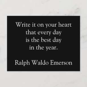 Anführungszeichen für Inspirationskarten Postkarte