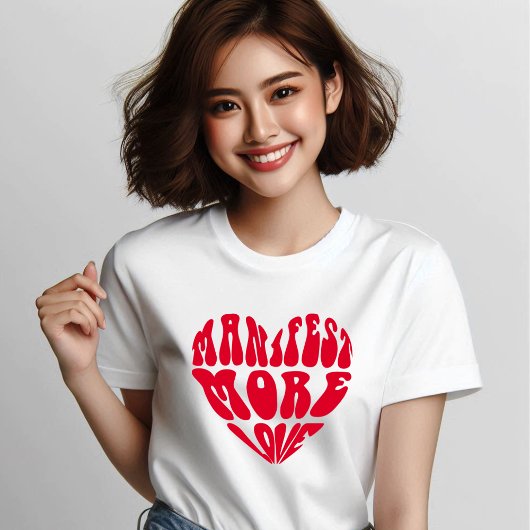 Anführungszeichen für mehr Liebe Tri-Blend Shirt