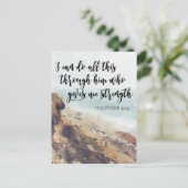 Anführungszeichen für Phillippianer Postkarte (Stehend Vorderseite)