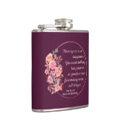 Anführungszeichen für Sinnlichkeit und Sensibilitä Flachmann (Rechts)