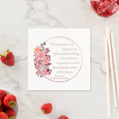 Anführungszeichen für Sinnlichkeit und Sensibilitä Serviette (Beispiel)