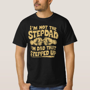 Anführungszeichen für Stepfather-Vater T-Shirt