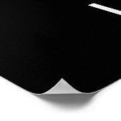 Anführungszeichen IV Poster (Ecke)