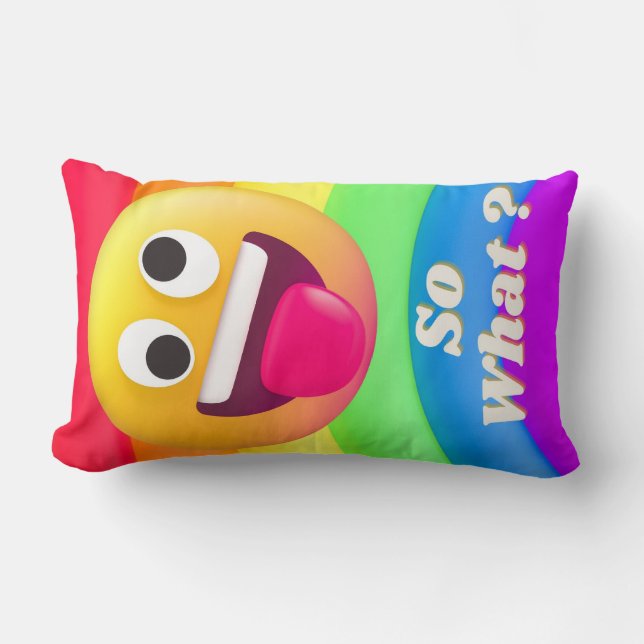 Anführungszeichen Lendenkissen (Vorderseite)