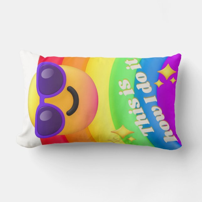 Anführungszeichen Lendenkissen (Vorderseite)