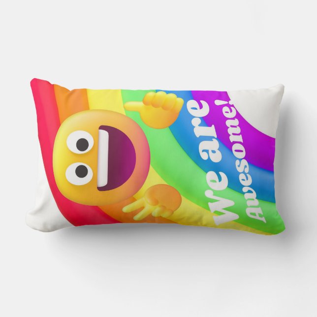 Anführungszeichen Lendenkissen (Vorderseite)