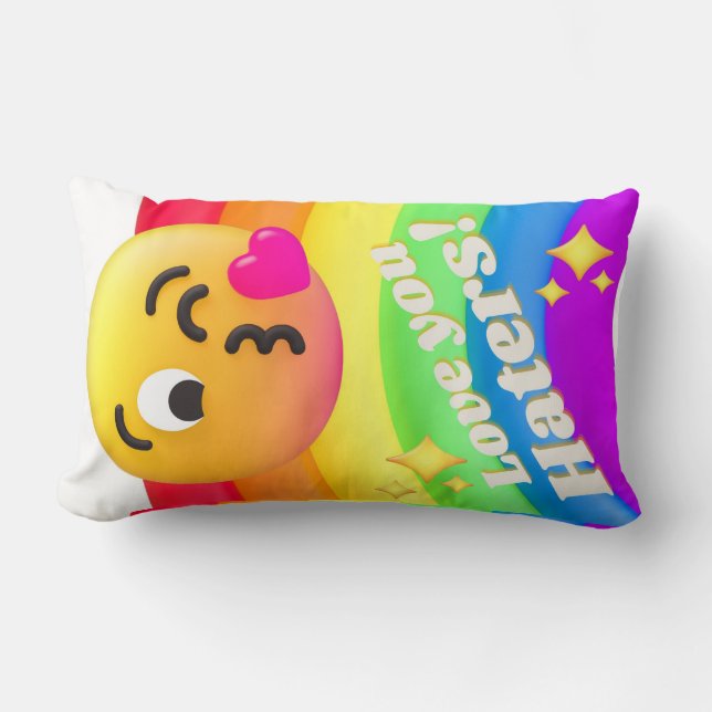 Anführungszeichen Lendenkissen (Vorderseite)