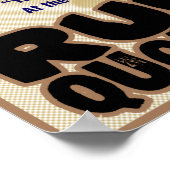 Anführungszeichen Poster (Ecke)