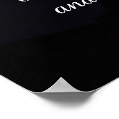 Anführungszeichen Poster (Ecke)