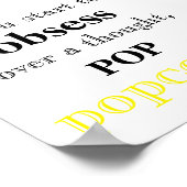 Anführungszeichen Poster (Ecke)