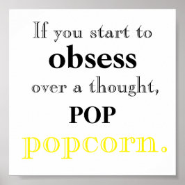 Anführungszeichen Poster