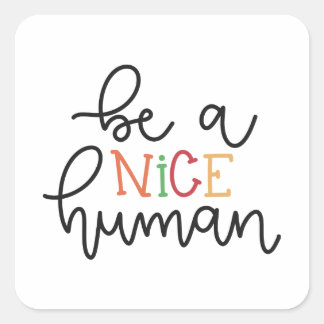 Anführungszeichen Quadratischer Aufkleber