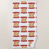 Anführungszeichen Strandtuch (Vorderseite)