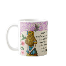 Anführungszeichen-Tasse der Alicen im Wunderland,
