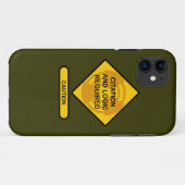 Angabe und Logik erforderlich Case-Mate iPhone Hülle (Rückseite (Horizontal))