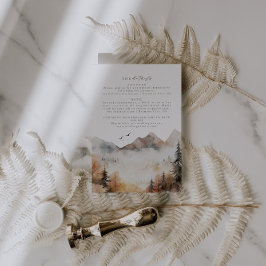 Angaben Beilage für Holzheiraten Begleitkarte