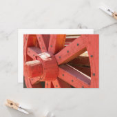 Angaben zu Wagenrad Karte (Vorderseite/Rückseite Beispiel)