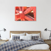 Angaben zu Wagenrad Leinwanddruck (Insitu (Schlafzimmer))