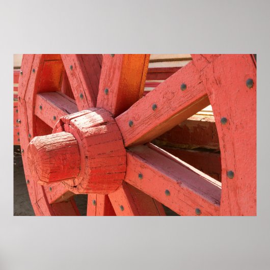 Angaben zu Wagenrad Poster (Vorne)