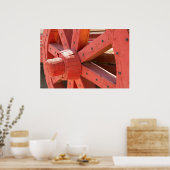 Angaben zu Wagenrad Poster (Küche)