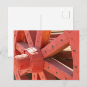 Angaben zu Wagenrad Postkarte (Vorne/Hinten)