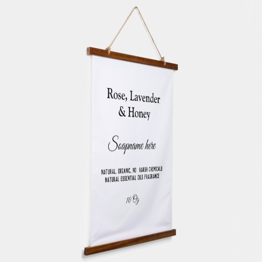 Angaben zum Gewicht der Website für Seife q Wandteppich Mit Holzrahmen (Gewinkelt)