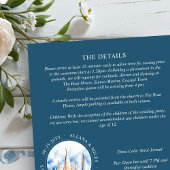 Angaben zum Hochzeitssegelboot und QR-Code Einladung