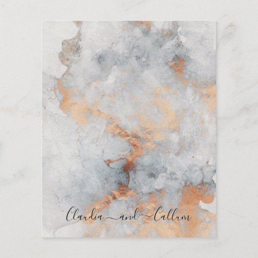 Angaben zum Hochzeitsstichtum für Kupferschmieden (Rückseite)