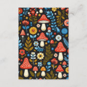 Angaben zum Kernwald Begleitkarte (Rückseite)