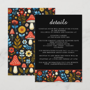 Angaben zum Kernwald Begleitkarte