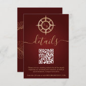 Angaben zum QR-Code für den Bestimmungspass Begleitkarte (Vorne/Hinten)