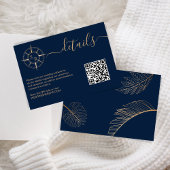 Angaben zum QR-Code für den Bestimmungspass RSVP Karte