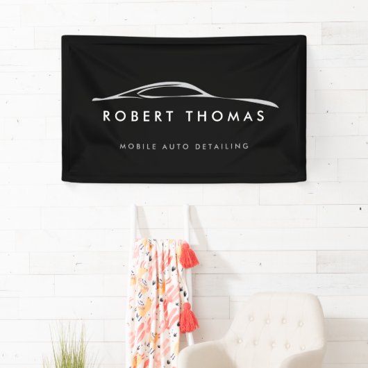 ANGABEN ZUM SCHWARZEN AUTO, AUTO-REPAIR-Banner Banner (Insitu)