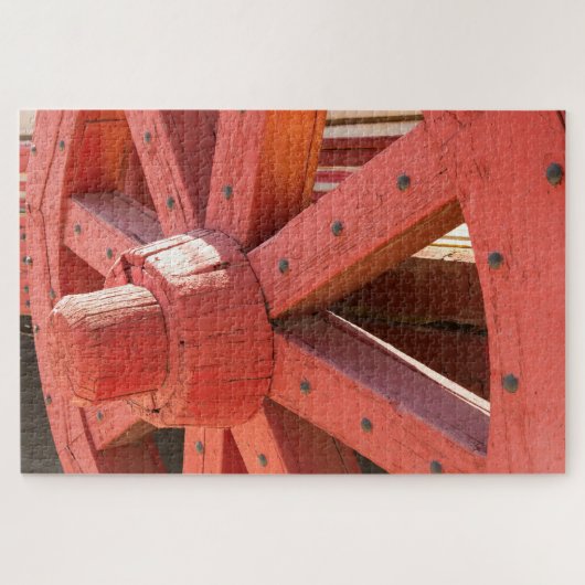 Angaben zum Wagenrad Puzzle (Horizontal)