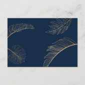 Angaben zum Zielpass für das Monogramm Begleitkarte (Rückseite)