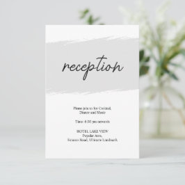 Angaben zur Aufnahme | Antwortkarte RSVP Karte